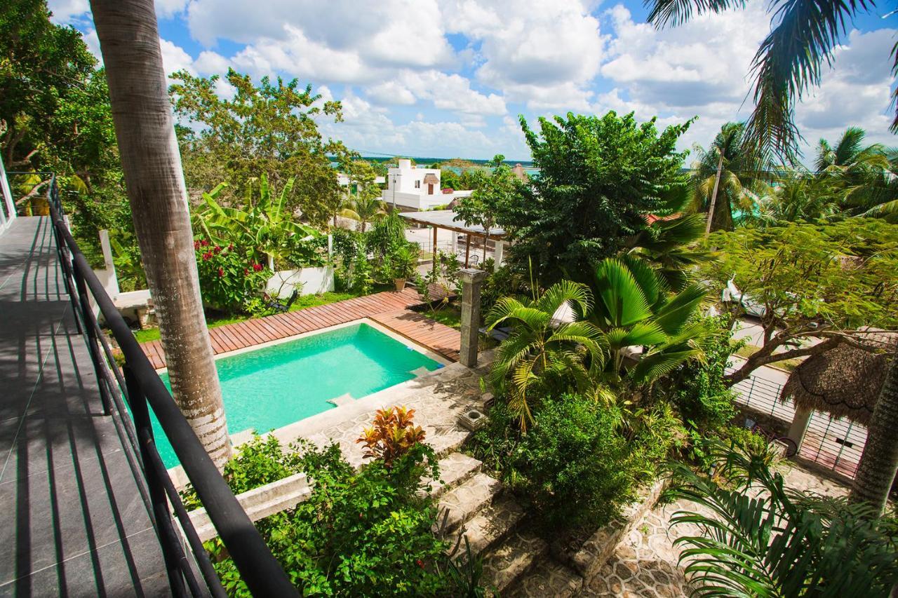 Camino Del Alma Apartments Bacalar Eksteriør billede