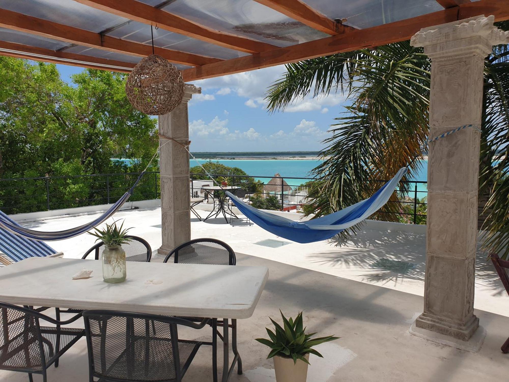 Camino Del Alma Apartments Bacalar Eksteriør billede